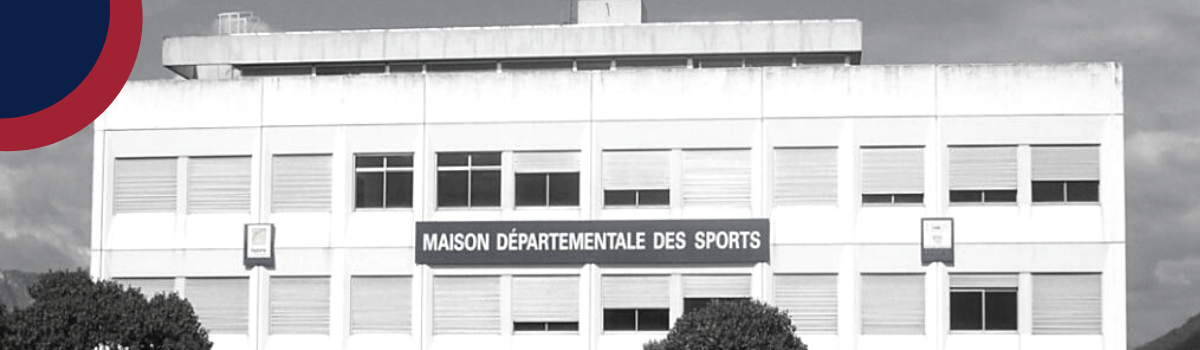 Façade de la Maison Départementale des sports