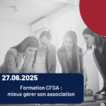 Formation CFGA : mieux gérer son association