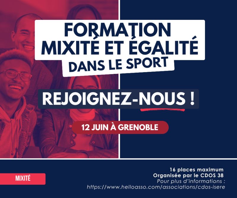 Lire la suite à propos de l’article Formation – Mixité et égalité dans le sport