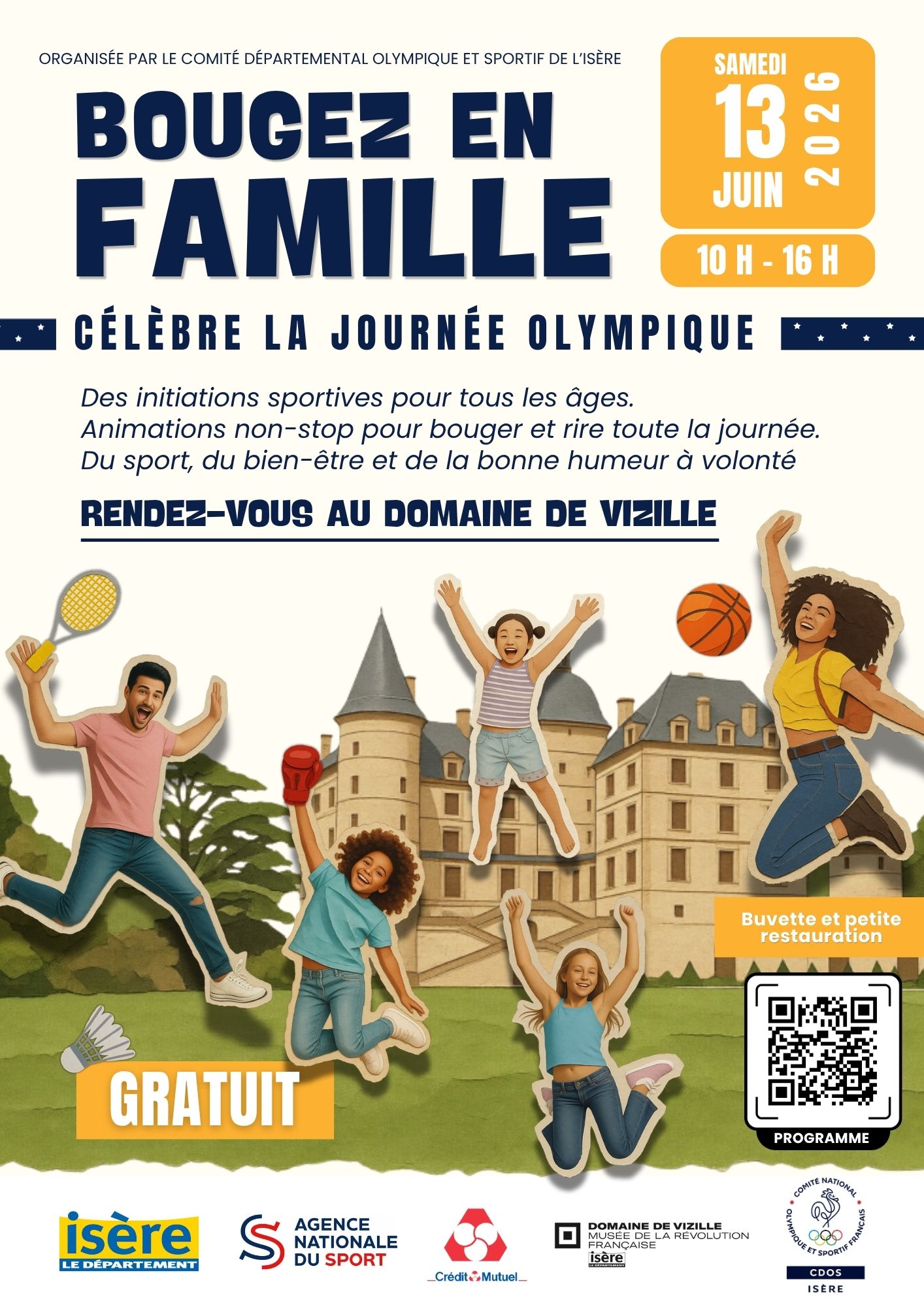 You are currently viewing Bougez en famille célèbre la journée olympique