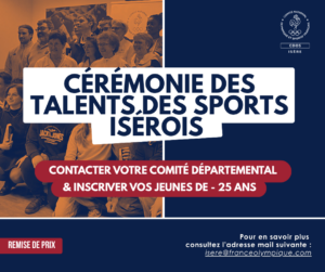 Lire la suite à propos de l’article Ceremonie des Talents du Sport Iserois 2026